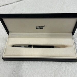 NWB MontBlanc MEISTERSTÜCK PLATINUM-COATED BALLPOINT PEN